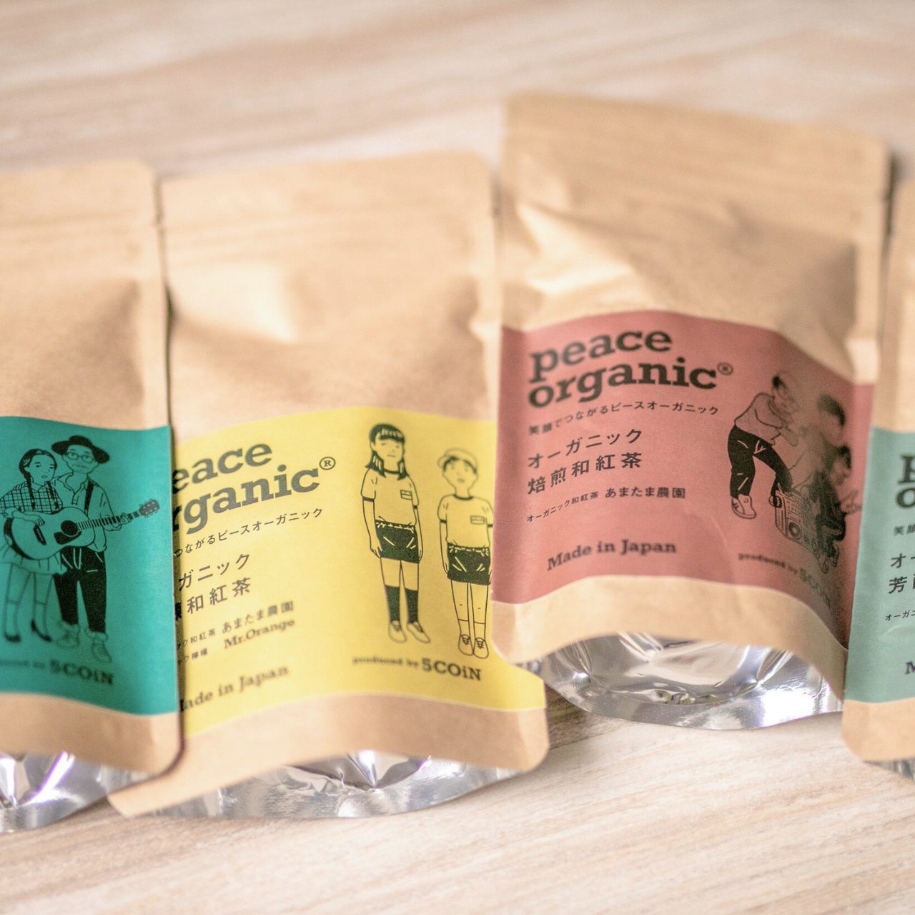 オーガニック芳醇和紅茶(ティーバッグ 10個)|peace organic(ピースオーガニック)