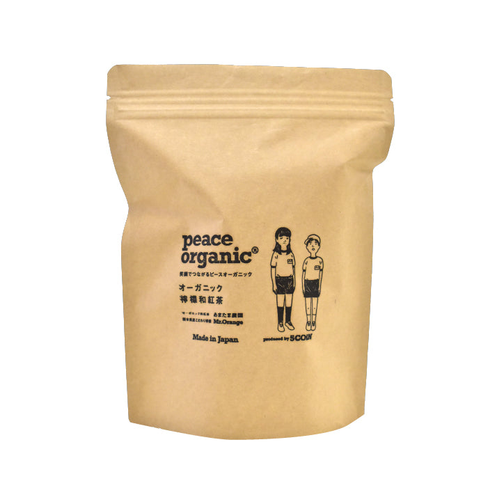 【定期購入】オーガニック和紅茶 ティーバック30袋入 peace organic(ピースオーガニック)