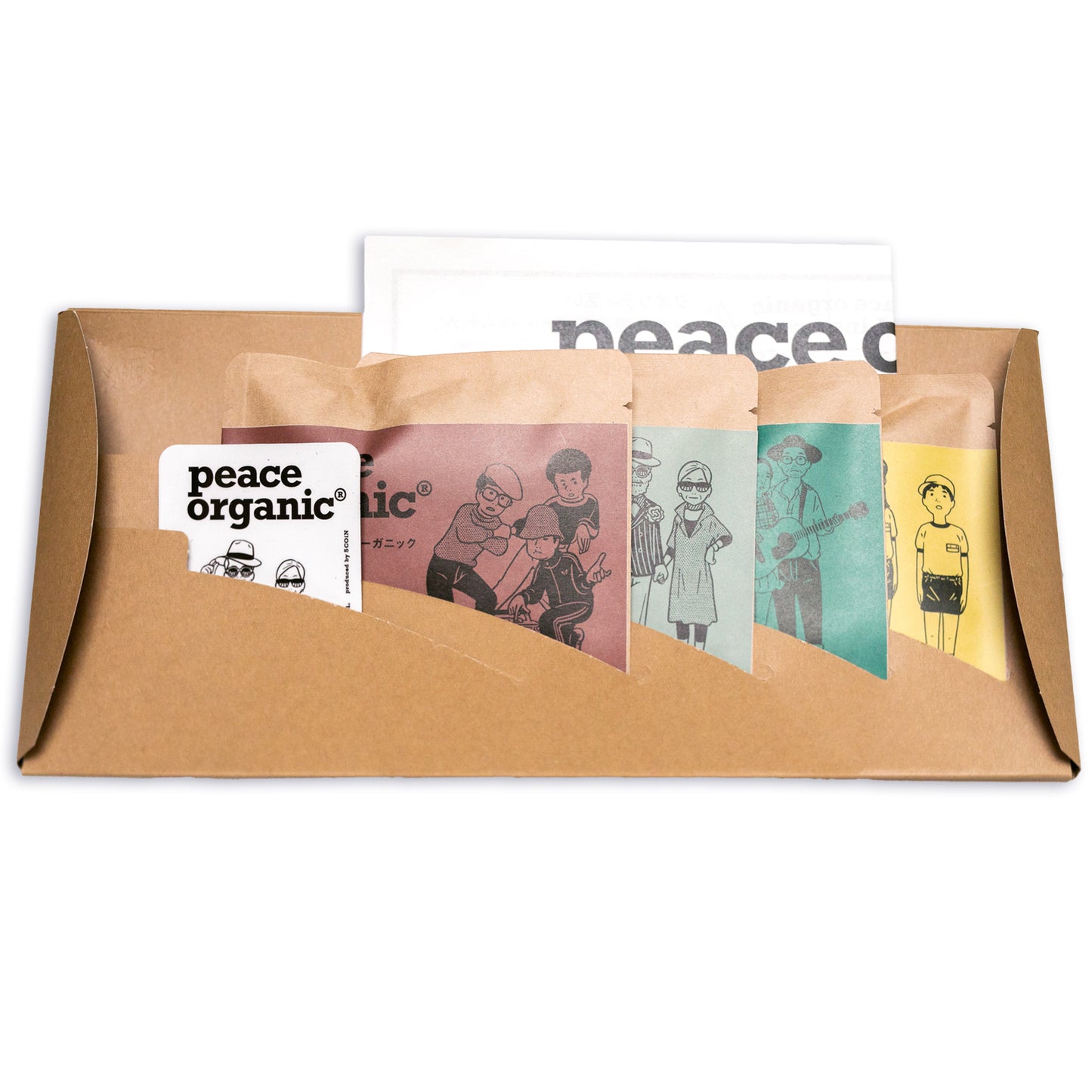 【定期購入】オーガニック和紅茶 4種セット & オリジナル10袋入り peace organic（ピースオーガニック）